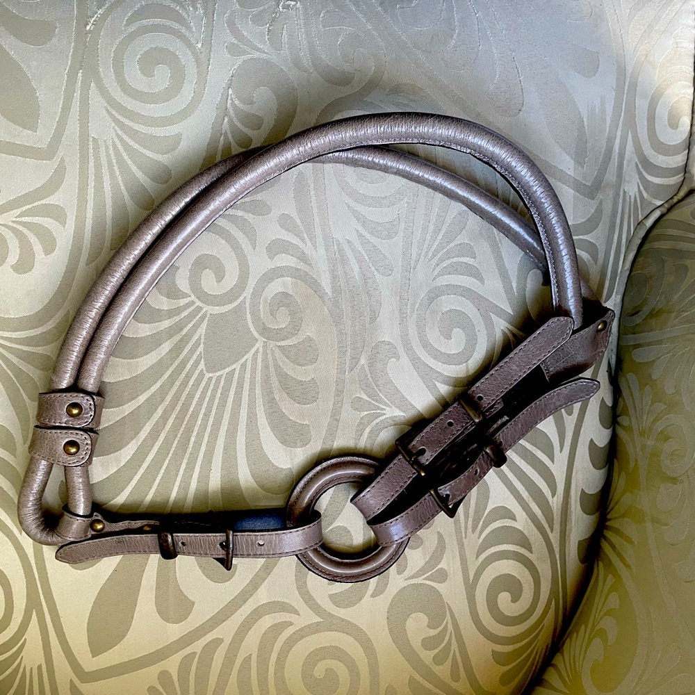 NWOT De Lonti Fully Adjustable Leather Belt